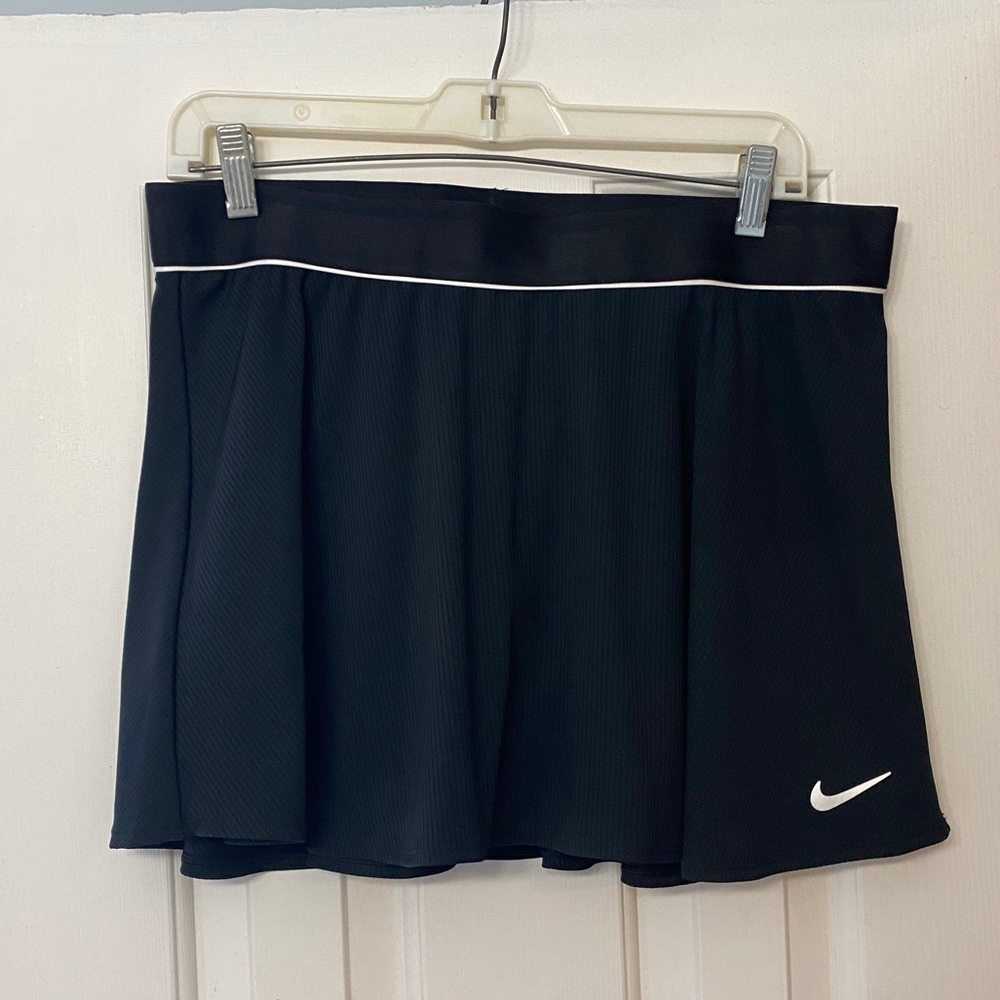 Nike Women's Dri-FIT Ribbed Tennis Skirt SZ XL